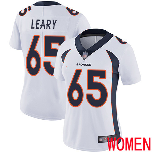 Women Denver Broncos #65 Ronald Leary White Vapor Untouchable Limited Player Football NFL Jersey->youth nfl jersey->Youth Jersey